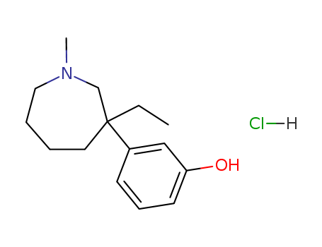 3-(3-ethylhexahydro-1-methyl-1H-azepin-3-yl)phenol hydrochloride