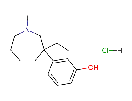 Molecular Structure of 59263-76-2 (Meptazinol hydrochloride)