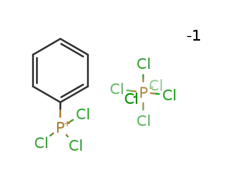 Molecular Structure of 55045-25-5 (phenyltrichlorophosphonium hexachlorophosphorate)