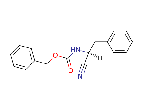 (S)-benzyl 1-cyano-2-phenylethylcarbamate