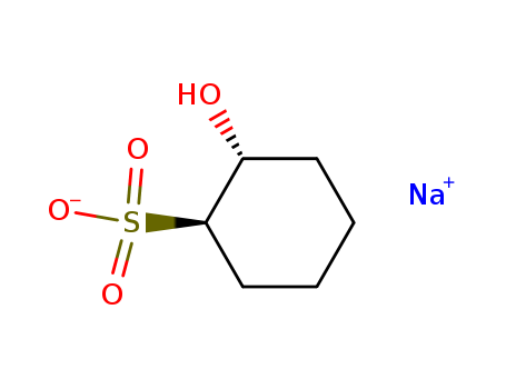 Cyclohexanesulfonicacid, 2-hydroxy-, sodium salt (1:1) cas  1561-87-1