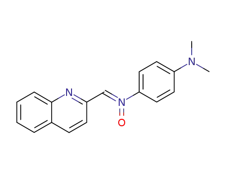 1,4-Benzenediamine, N,N-dimethyl-N'-(2-quinolinylmethylene)-,
N'-oxide