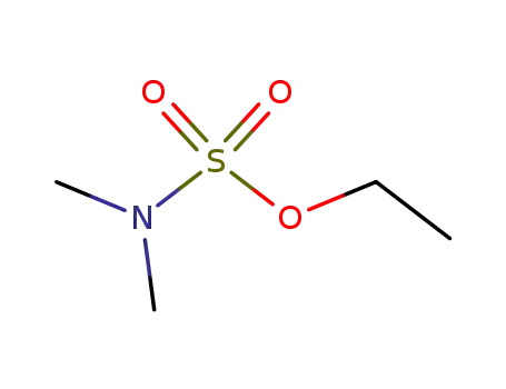 Molecular Structure of 75013-50-2 (ethyl dimethylsulfamate)