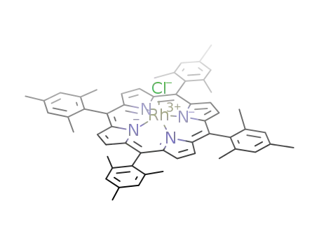 (5,10,15,20-tetramesitylporphyrinato)rhodium(III) chloride