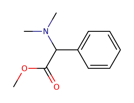 Molecular Structure of 29810-10-4 (methyl α-(N,N-dimethylamino)phenylacetate)
