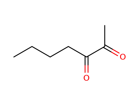 Molecular Structure of 96-04-8 (2,3-Heptanedione)