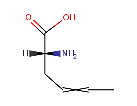 Molecular Structure of 1927-36-2 (4-Hexenoic acid, 2-amino-, (2S,4Z)-)