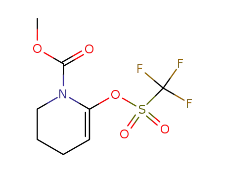 1(2H)-Pyridinecarboxylic acid,
3,4-dihydro-6-[[(trifluoromethyl)sulfonyl]oxy]-, methyl ester