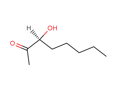Molecular Structure of 146329-67-1 (2-Octanone, 3-hydroxy-, (3R)- (9CI))