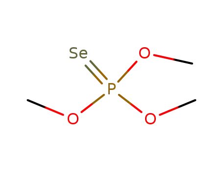Molecular Structure of 152-19-2 (O,O,O-trimethyl phosphoroselenoate)