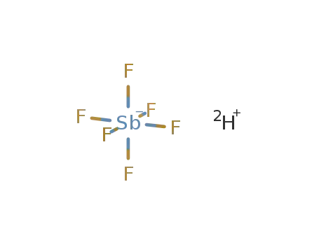 Molecular Structure of 54764-32-8 (DEUTEROFLUOROANTIMONIC ACID)