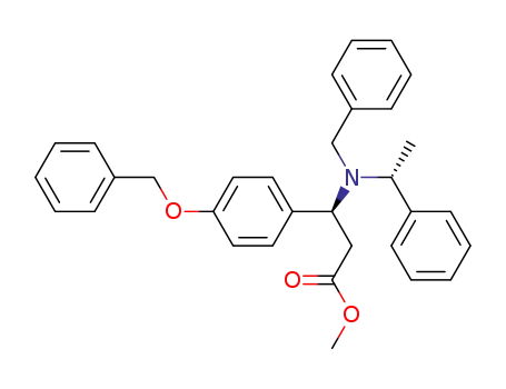 [R-(R*,S*)]-β-[(1-페닐에틸)(페닐메틸)아미노]-4-(페닐메톡시)-벤젠프로판산 메틸 에스테르