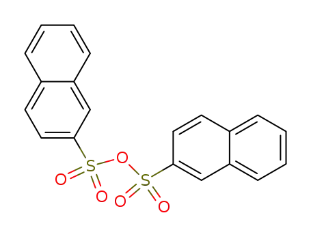 Molecular Structure of 103858-24-8 (naphthalene-2-sulfonic acid-anhydride)