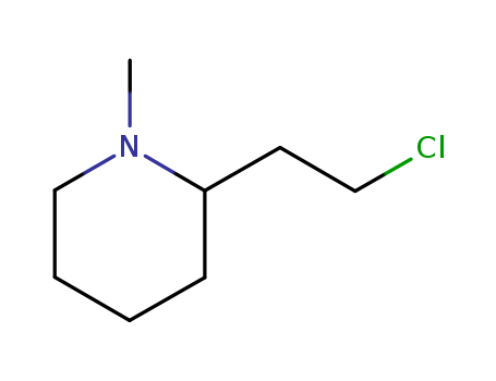 2-(2-chloroethyl)-1-methyl-piperidine