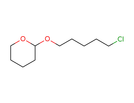 Molecular Structure of 13129-60-7 (2-[(5-Chloropentyl)oxy]tetrahydro-2H-pyran)