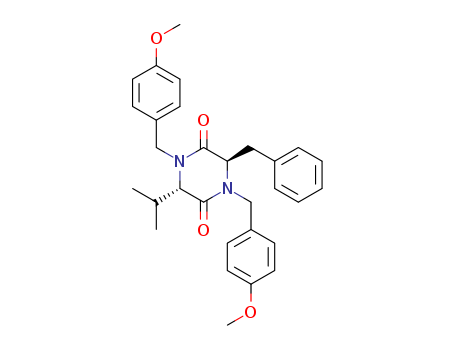 2,5-Piperazinedione,  1,4-bis[(4-methoxyphenyl)methyl]-3-(1-methylethyl)-6-(phenylmethyl)-,  (3S,6R)-