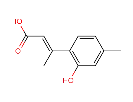 3-(2-hydroxy-4-methyl-phenyl)-crotonic acid