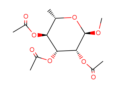 a-L-Mannopyranoside, methyl6-deoxy-, 2,3,4-triacetate cas  28251-53-8