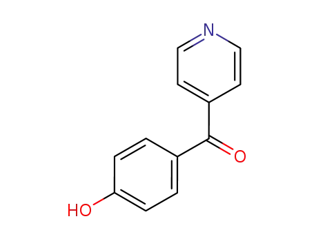 Molecular Structure of 51246-77-6 (4-hydroxyphenyl 4-pyridyl ketone)