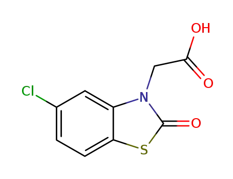 2-Oxo-5-chloro-2,3-dihydrobenzothiazole-3-acetic acid