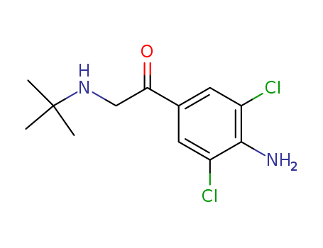 1-(4-Amino-3,5-dichlorophenyl)-2-((1,1-dimethylethyl)amino)ethanone