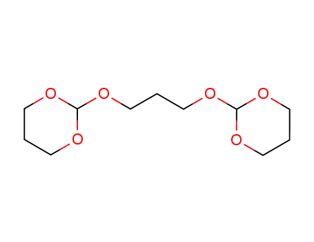 Molecular Structure of 81381-75-1 (1,3-Bis(1,3-dioxan-2-yloxy)propane)