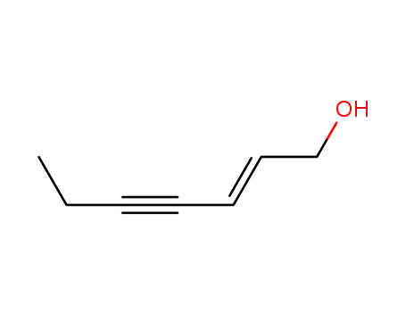 Molecular Structure of 103197-98-4 ((5E)-Hept-5-en-3-yn-1-ol)