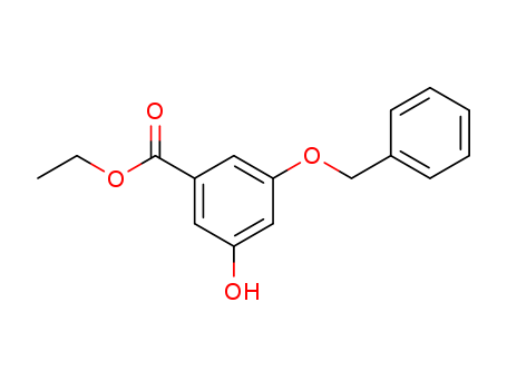 Benzoic acid, 3-hydroxy-5-(phenylmethoxy)-, ethyl ester