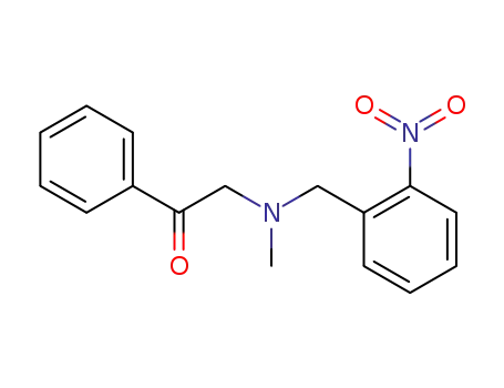 2-<N-methyl-N-(2-nitrobenzyl)amino>acetophenone