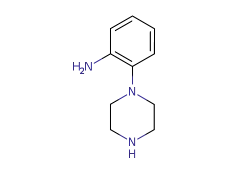 Molecular Structure of 13339-02-1 (2-PIPERAZIN-1-YL-PHENYLAMINE)
