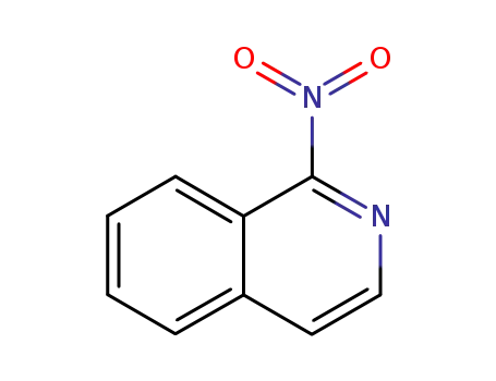 Molecular Structure of 19658-76-5 (1-nitroisoquinoline)