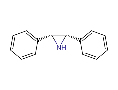 Molecular Structure of 1605-06-7 ((2R,3S)-2,3-diphenylaziridine)