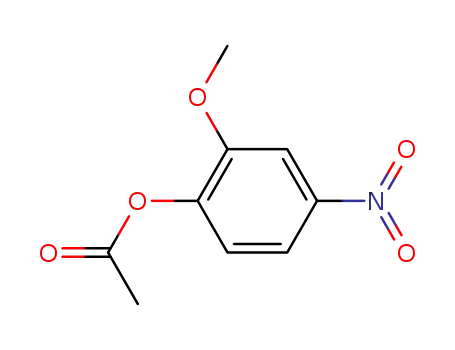 Molecular Structure of 67851-29-0 (2-methoxy-4-nitrophenyl acetate)