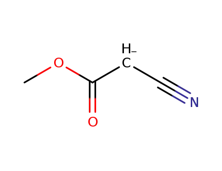 Molecular Structure of 44595-61-1 (methyl cyanoacetate)