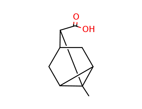 Molecular Structure of 65878-92-4 (2-Methyl-tricyclo<2.2.1.0<sup>2,6</sup>>heptan-3-carbonsaeure)