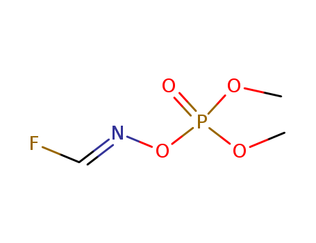 Methanimidoyl fluoride, N-[(dimethoxyphosphinyl)oxy]-, (E)-