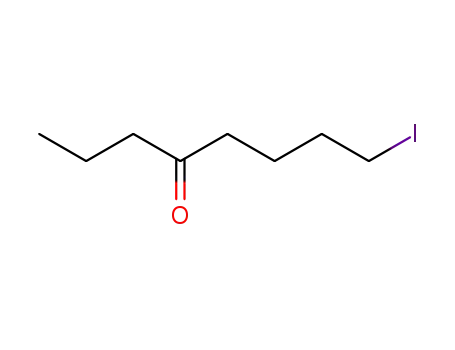 Molecular Structure of 102968-70-7 (8-iodooctan-4-one)