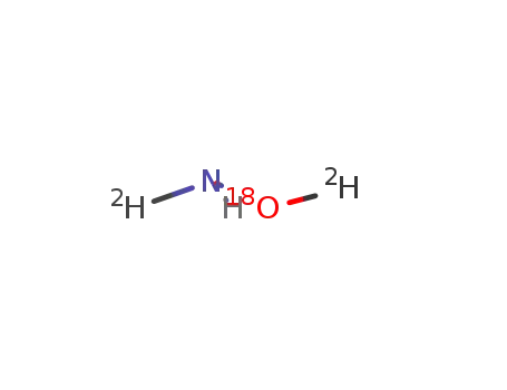 Molecular Structure of 113321-77-0 (H<sup>(2)</sup>H<sub>2</sub>N<sup>(18)</sup>O)