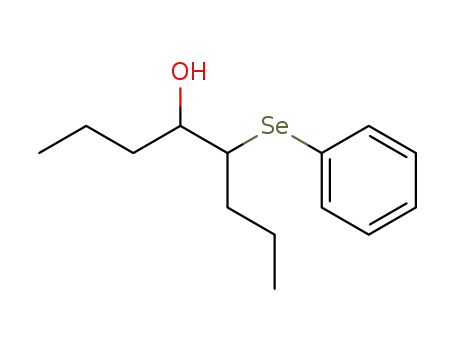 Molecular Structure of 60221-14-9 (erythro-5-(Phenylseleno)octan-4-ol)