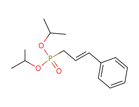 Phosphonic acid, (3-phenyl-2-propenyl)-, bis(1-methylethyl) ester, (E)-