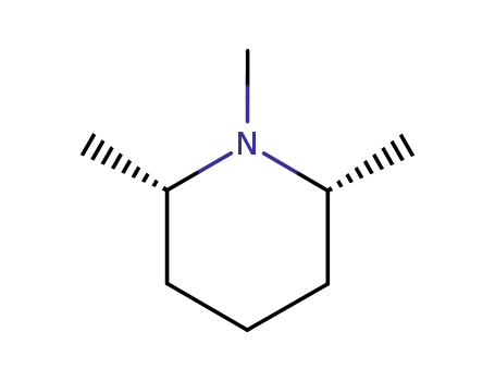Molecular Structure of 2439-13-6 (1,2β,6β-Trimethylpiperidine)