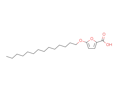 Molecular Structure of 54857-86-2 (5-(TETRADECYLOXY)-2-FUROIC ACID)