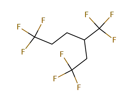 Molecular Structure of 40932-59-0 (1,1,1,6,6,6-hexafluoro-3-trifluoromethyl-hexane)