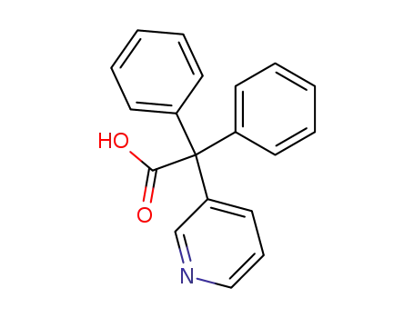 diphenyl-[3]pyridyl-acetic acid