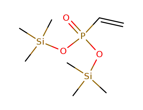 Molecular Structure of 18291-41-3 (bis(Trimethylsilyl) Vinylphosphonate)
