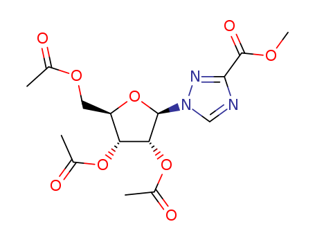 Methyl 1-[(2R,3R,4R,5R)-3,4-diacetyloxy-5-(acetyloxymethyl)oxolan-2-yl]-1,2,4-triazole-3-carboxylate
