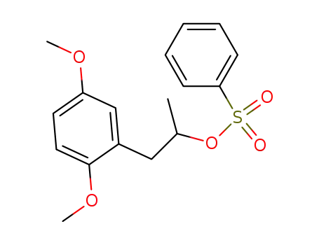 2-(β-benzenesulfonyloxypropyl)-1,4-dimethoxybenzene
