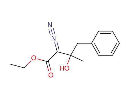 1-(ethoxycarbonyldiazomethyl)-2-phenylisopropyl alcohol