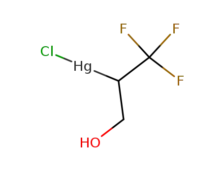 chloro-(2,2,2-trifluoro-1-hydroxymethyl-ethyl)-mercury