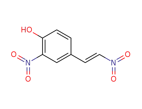 Molecular Structure of 2084-92-6 (2-nitro-4-[(E)-2-nitroethenyl]phenol)